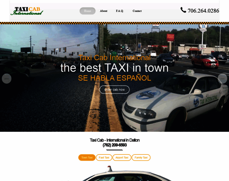 Taxicabdalton.com thumbnail