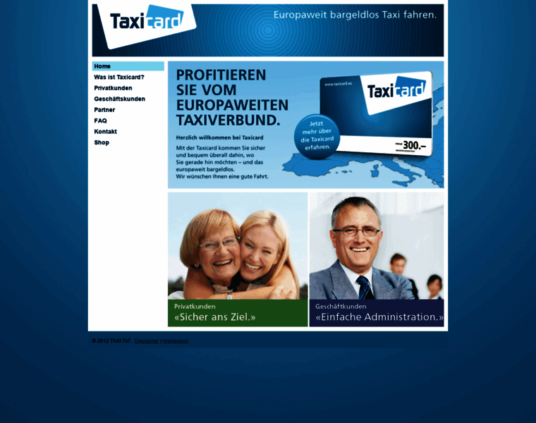 Taxicard.eu thumbnail