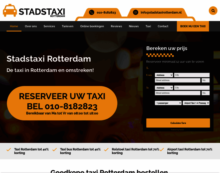 Taxicentrale-rotterdam.nl thumbnail
