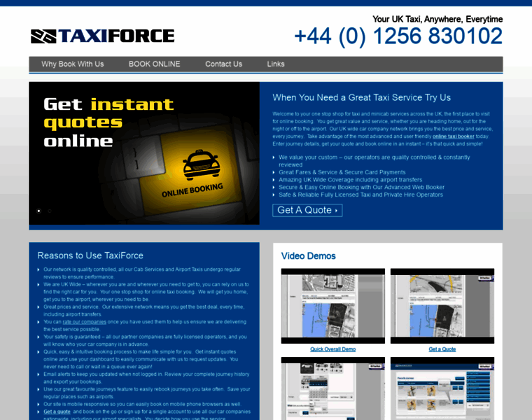 Taxiforce.co.uk thumbnail