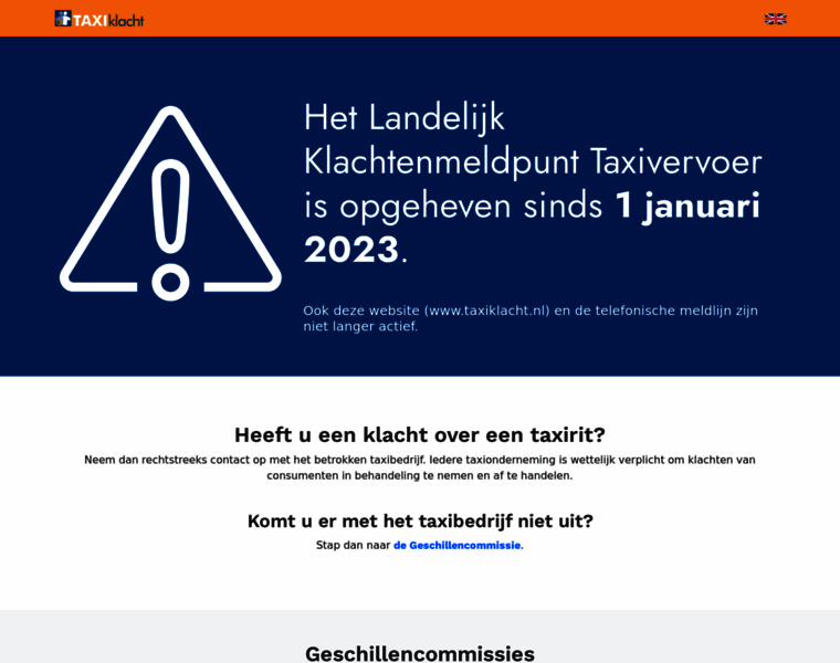 Taxiklacht.nl thumbnail