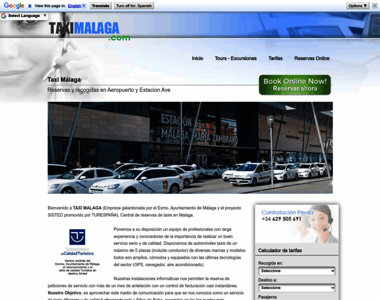 Taximalaga.com thumbnail