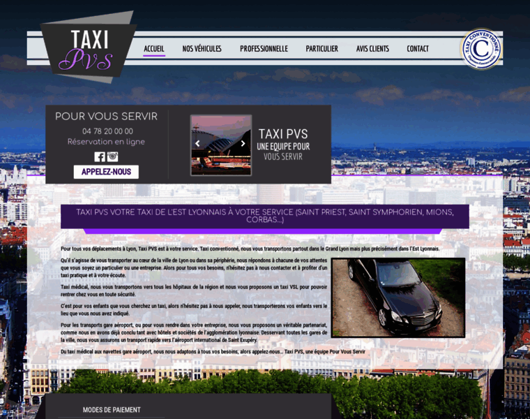 Taxipvs.fr thumbnail