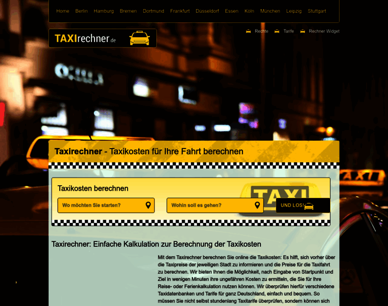 Taxirechner.de thumbnail
