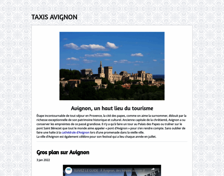 Taxis-avignon.fr thumbnail