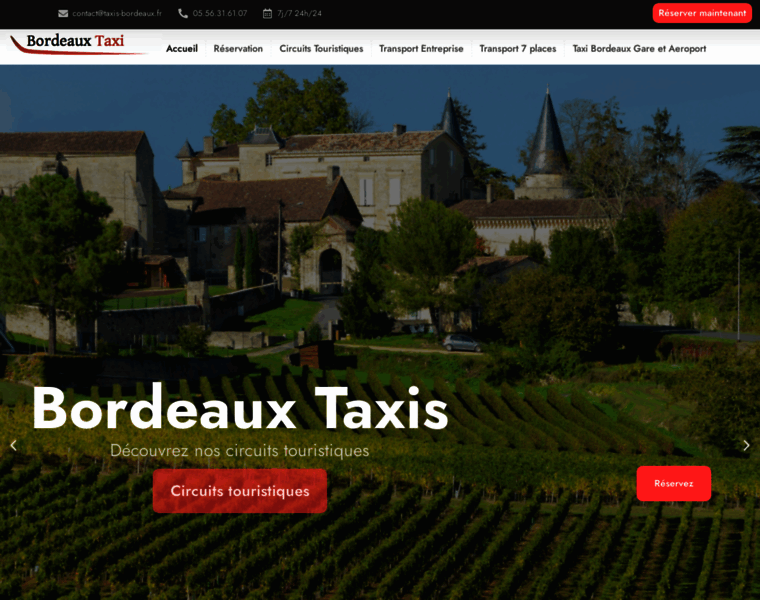 Taxis-bordeaux.fr thumbnail