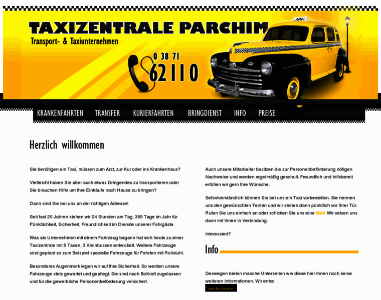 Taxizentrale-parchim.de thumbnail