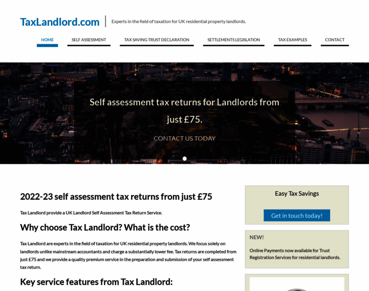 Taxlandlord.com thumbnail