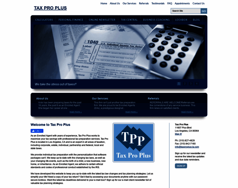 Taxproplus-la.com thumbnail