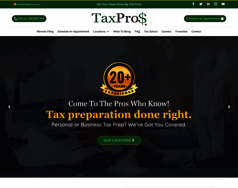 Taxpros.com thumbnail