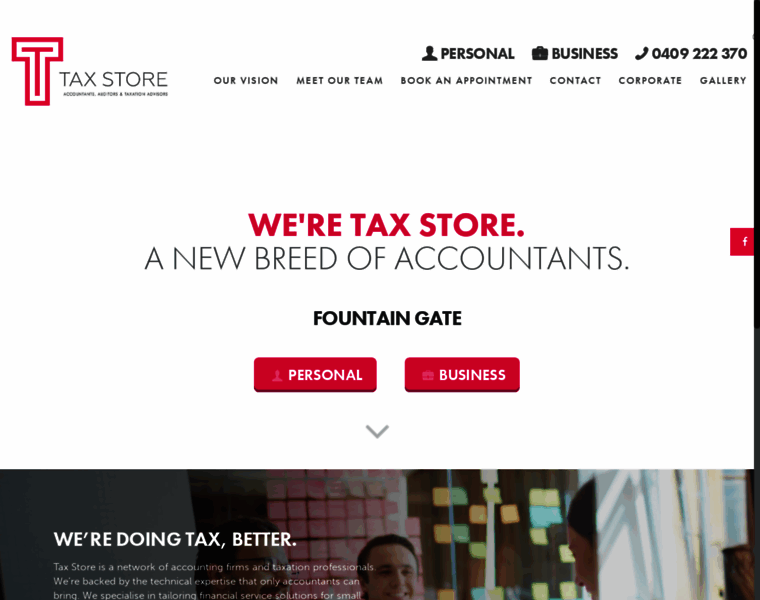 Taxstorefountaingate.com.au thumbnail