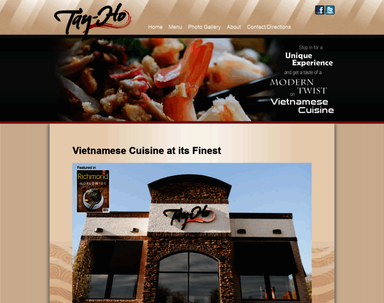 Tayhorestaurant.com thumbnail