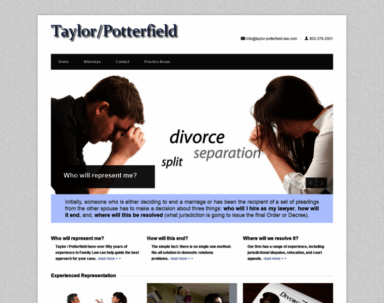 Taylor-potterfield-law.com thumbnail