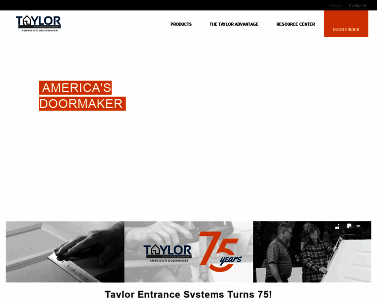 Taylorentrancesystems.com thumbnail