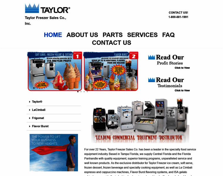 Taylorfreezer.net thumbnail