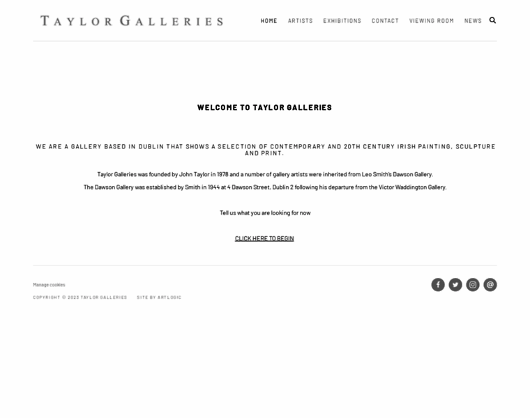 Taylorgalleries.ie thumbnail