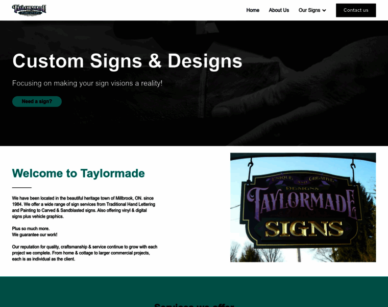 Taylormadesigns.ca thumbnail