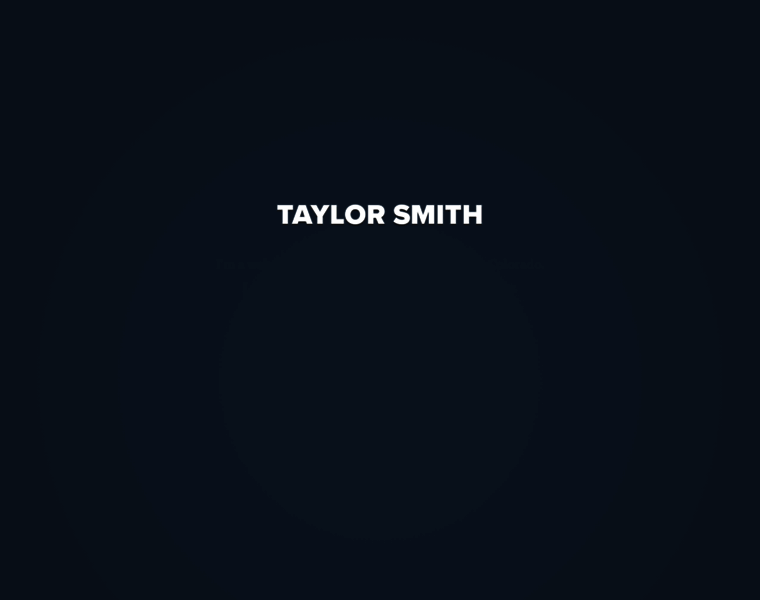 Taylorsmith.org thumbnail