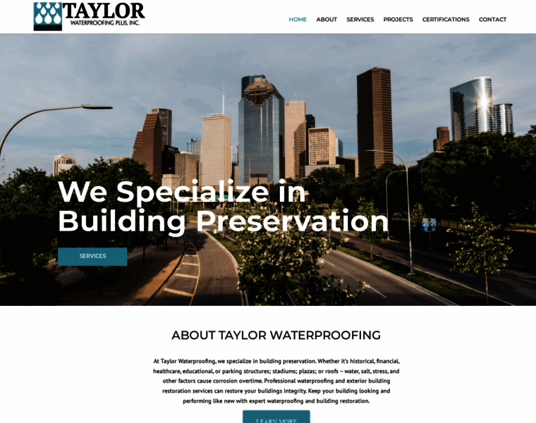 Taylorwaterproofing.com thumbnail