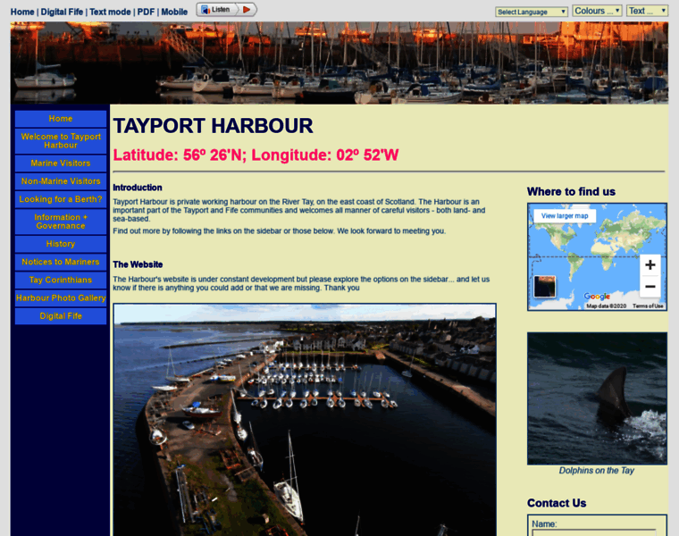 Tayportharbour.org.uk thumbnail
