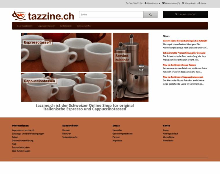 Tazzine.ch thumbnail