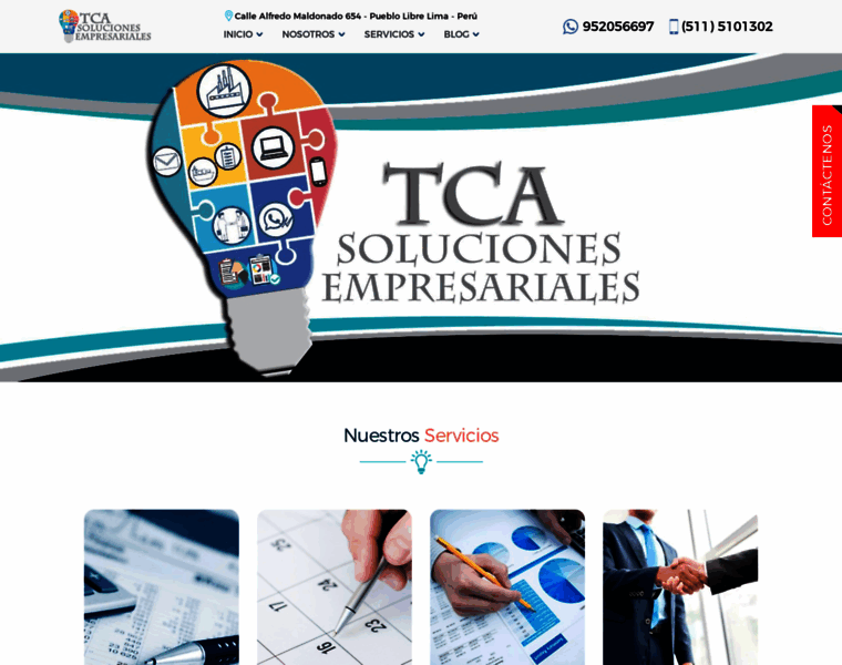 Tcasoluciones.com thumbnail