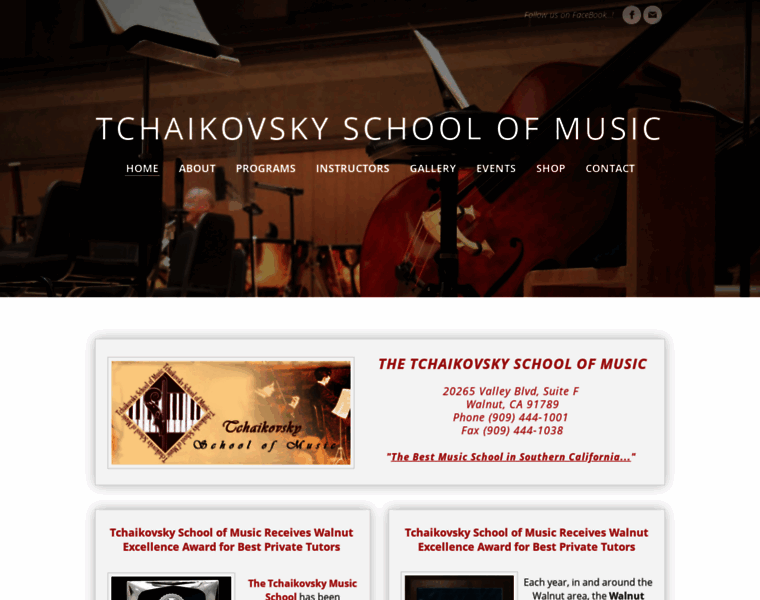 Tchaikovskyschoolofmusic.com thumbnail