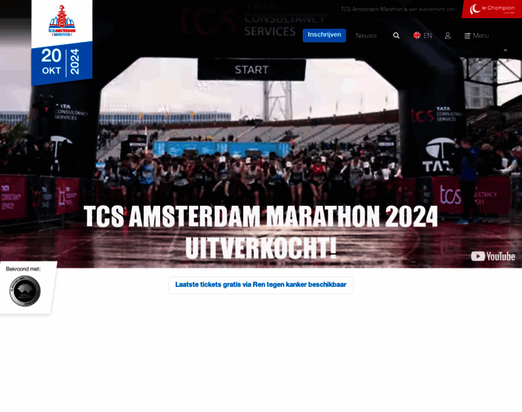 Tcsamsterdammarathon.nl thumbnail