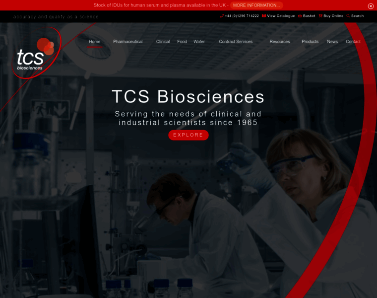 Tcsbiosciences.co.uk thumbnail