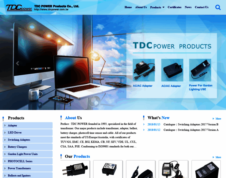 Tdcpower.com.tw thumbnail