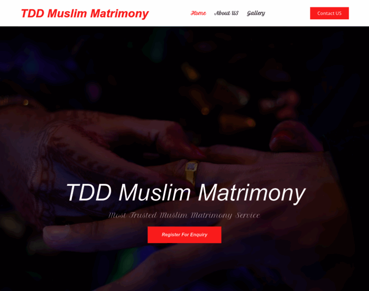 Tddmuslimmatrimony.com thumbnail