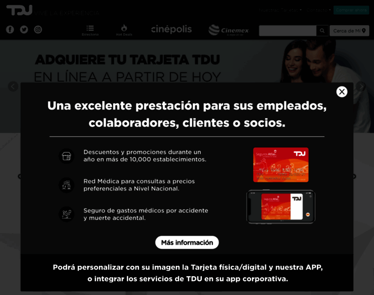 Tdu.com.mx thumbnail