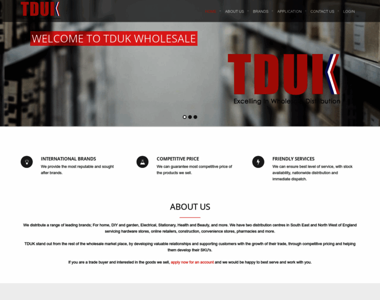Tdukwholesale.co.uk thumbnail