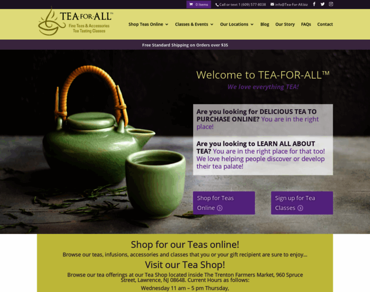 Tea-for-all.com thumbnail