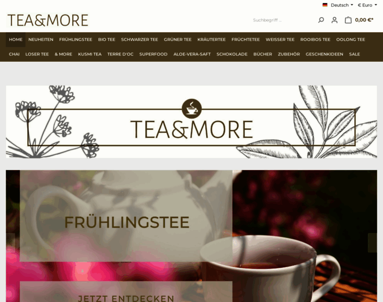 Teaandmore-online.ch thumbnail
