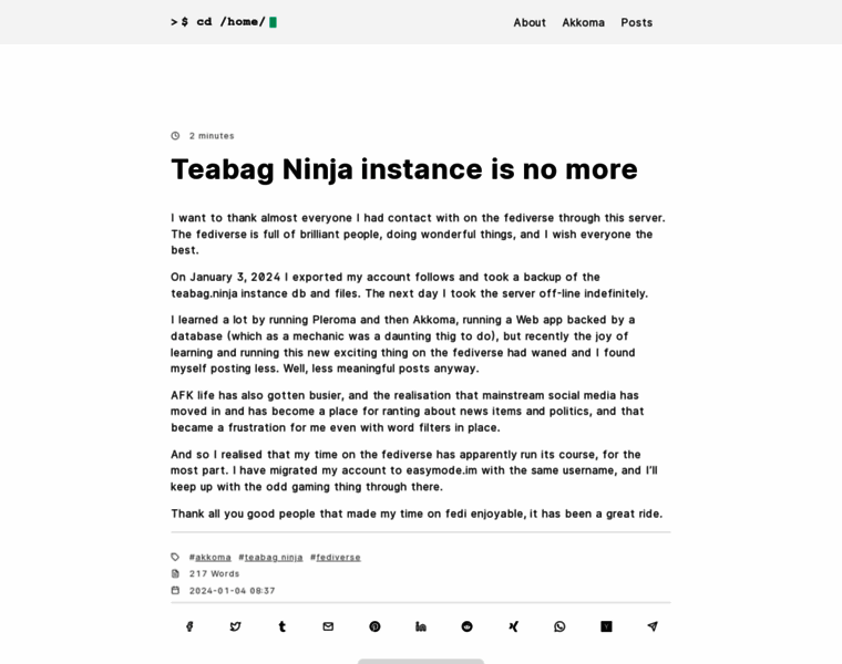 Teabag.ninja thumbnail