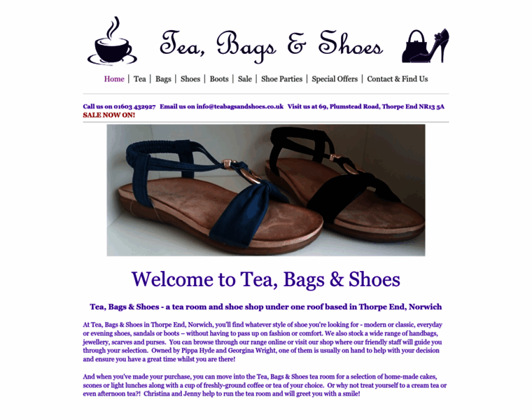 Teabagsandshoes.co.uk thumbnail