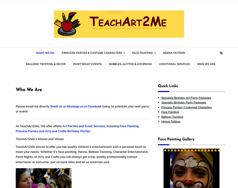 Teachart2me.com thumbnail