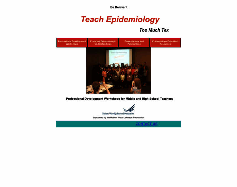 Teachepidemiology.org thumbnail