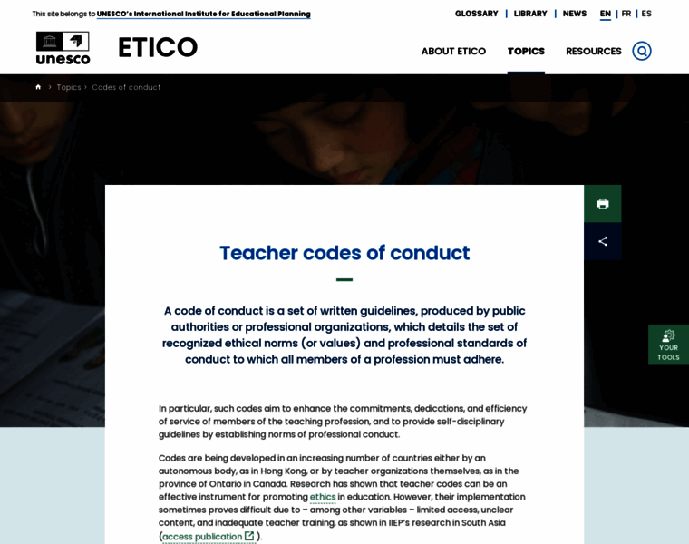 Teachercodes.iiep.unesco.org thumbnail Teachercodes.iiep.unesco.org thumbnail
