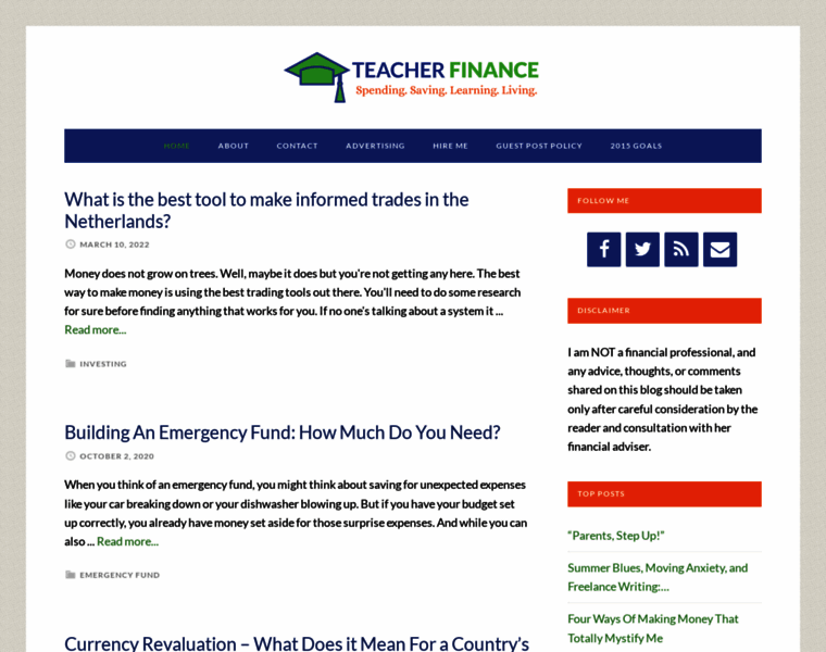 Teacherfinance.org thumbnail