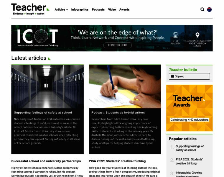 Teachermagazine.com.au thumbnail