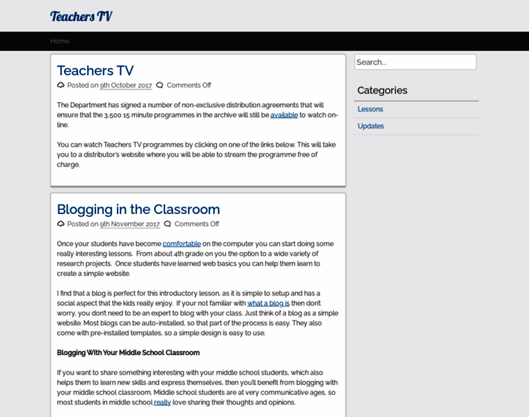 Teachers.tv thumbnail