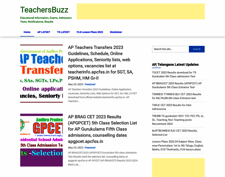 Teachersbuzz.in thumbnail
