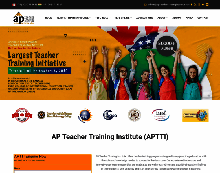 Teacherstraininginstitute.com thumbnail