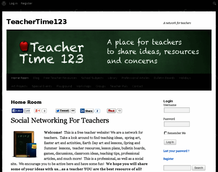 Teachertime123.com thumbnail