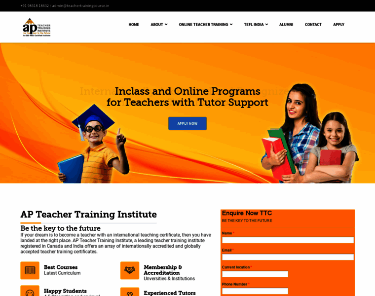 Teachertrainingcourse.in thumbnail