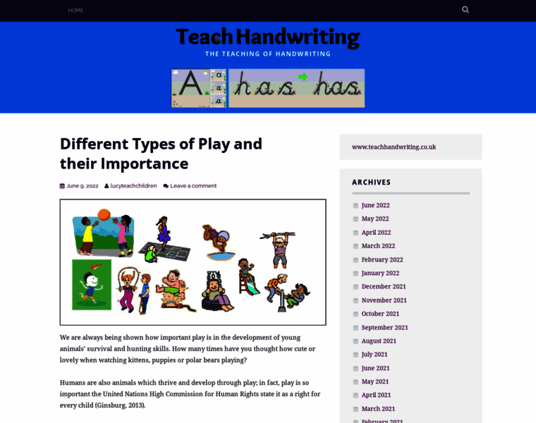 Teachhandwriting.blog thumbnail