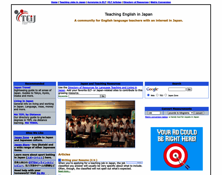 Teaching-english-in-japan.net thumbnail