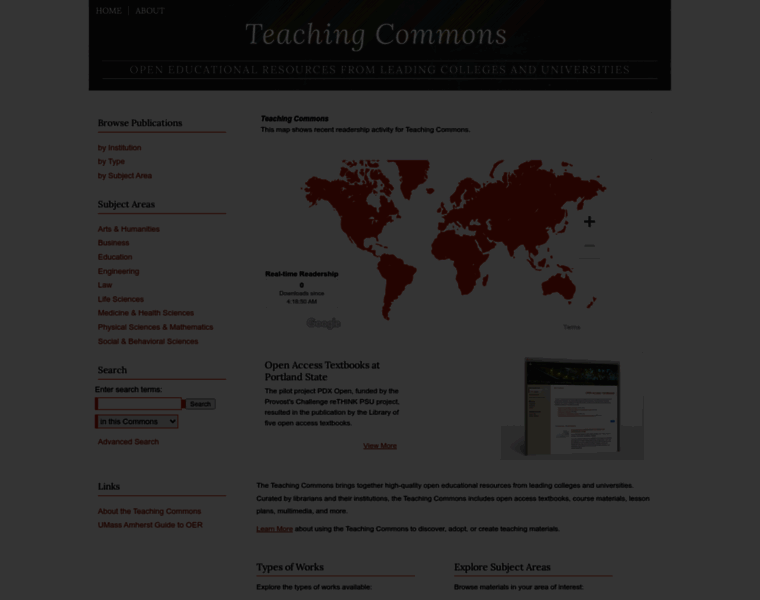 Teachingcommons.us thumbnail